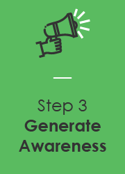 Step 3: Generate Awareness